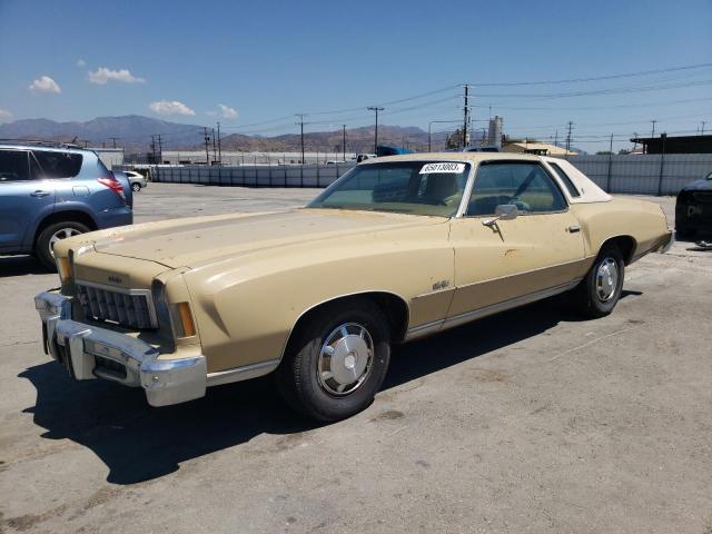 1H57L5Z429724 - 1975 CHEVROLET MONTECARLO 米色 照片 1