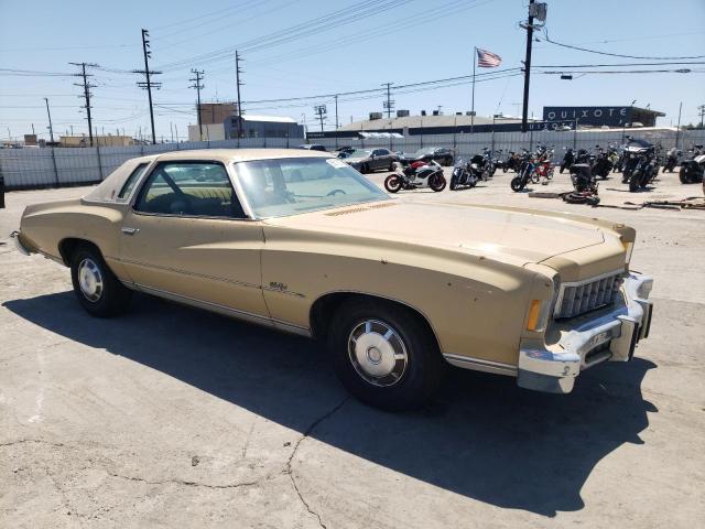 1H57L5Z429724 - 1975 CHEVROLET MONTECARLO BEIGE photo 4