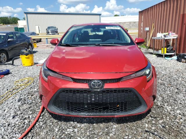 5YFEPMAE2MP211442 - 2021 TOYOTA COROLLA LE RED photo 5