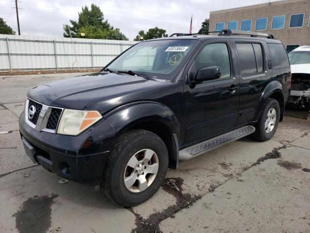 5N1AR18W77C614461 - 2007 NISSAN PATHFINDER LE 黑色 照片 1