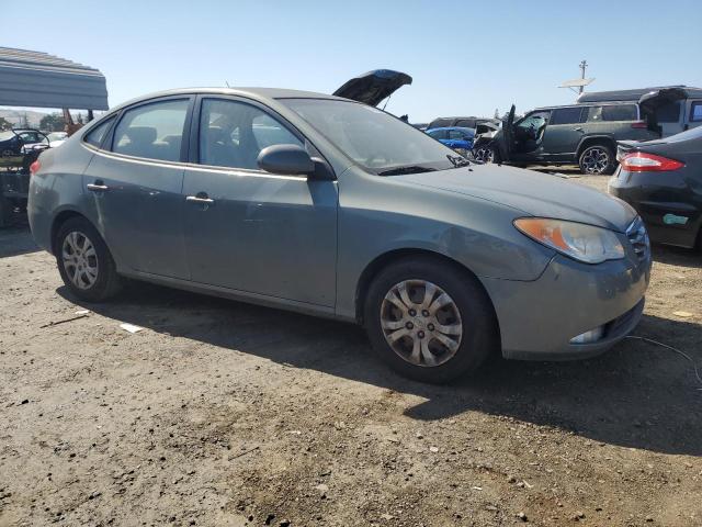 KMHDU4AD0AU023525 - 2010 HYUNDAI ELANTRA BLUE GRAY photo 4