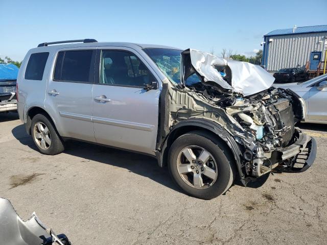 5FNYF4H67BB070701 - 2011 HONDA PILOT EXL SILVER photo 4