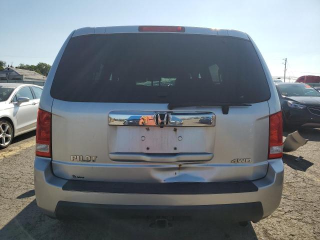 5FNYF4H67BB070701 - 2011 HONDA PILOT EXL SILVER photo 6