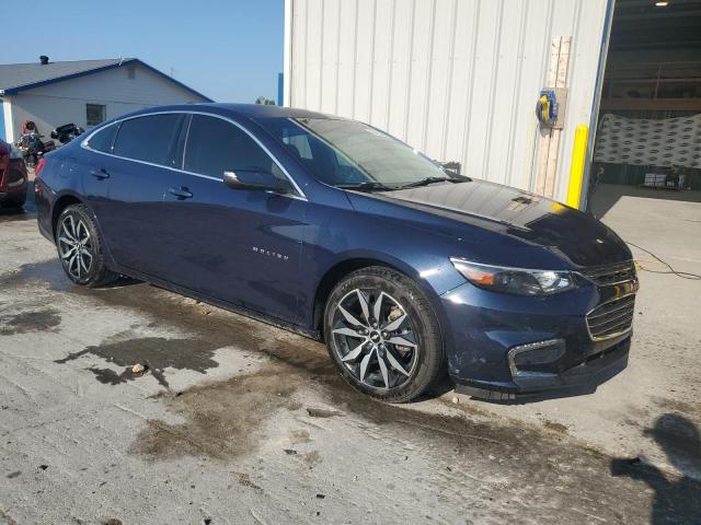 1G1ZE5ST7HF285312 - 2017 CHEVROLET MALIBU LT BLUE photo 4