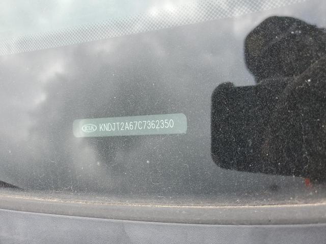 KNDJT2A67C7362350 - 2012 KIA AMANTI + SILVER photo 12