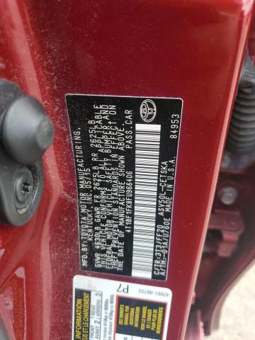 4T1BF1FK8FU966406 - 2015 TOYOTA CAMRY LE RED photo 12