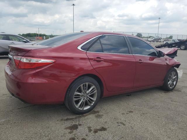 4T1BF1FK8FU966406 - 2015 TOYOTA CAMRY LE RED photo 3