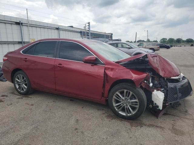 4T1BF1FK8FU966406 - 2015 TOYOTA CAMRY LE RED photo 4