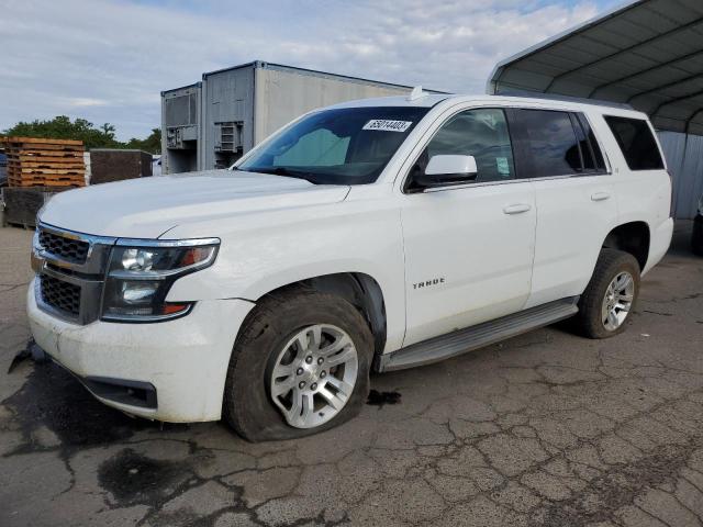 1GNSKBKC7GR123085 - 2016 CHEVROLET TAHOE K1500 LT WHITE photo 1