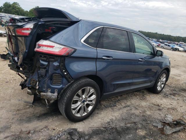 2FMPK3K9XKBB34727 - 2019 FORD EDGE TITANIUM BLUE photo 3