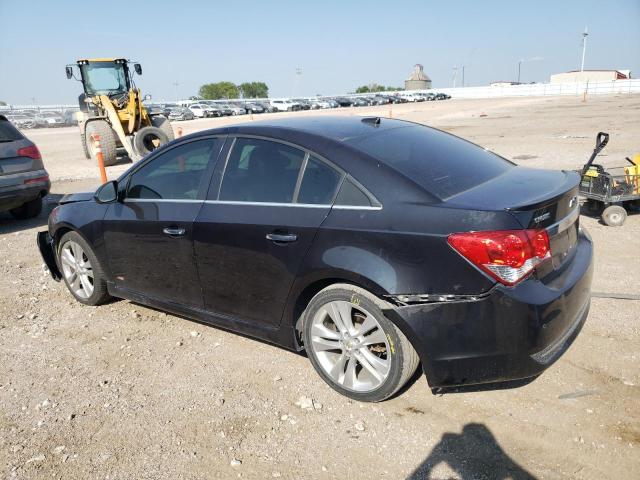 1G1PH5S99B7298244 - 2011 CHEVROLET CRUZE LTZ GRAY photo 2