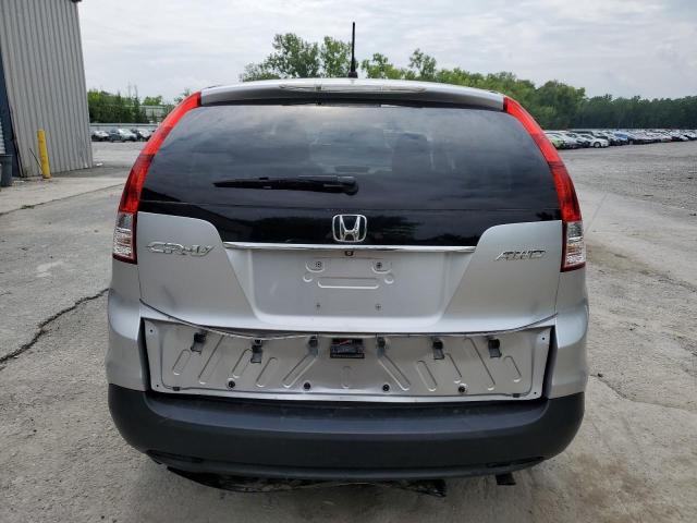 2HKRM4H57EH723924 - 2014 HONDA CR-V EX SILVER photo 6