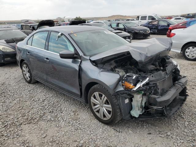 3VW2B7AJ9HM348288 - 2017 VOLKSWAGEN JETTA S GRAY photo 4
