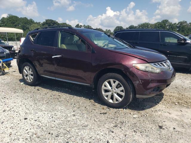 JN8AZ1MU6EW420173 - 2014 NISSAN MURANO S BURGUNDY photo 4