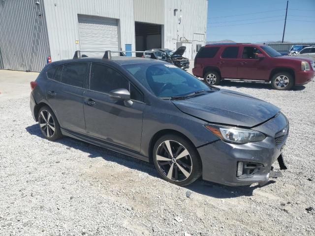 4S3GTAM6XJ3712221 - 2018 SUBARU IMPREZA SPORT 灰色 照片 4