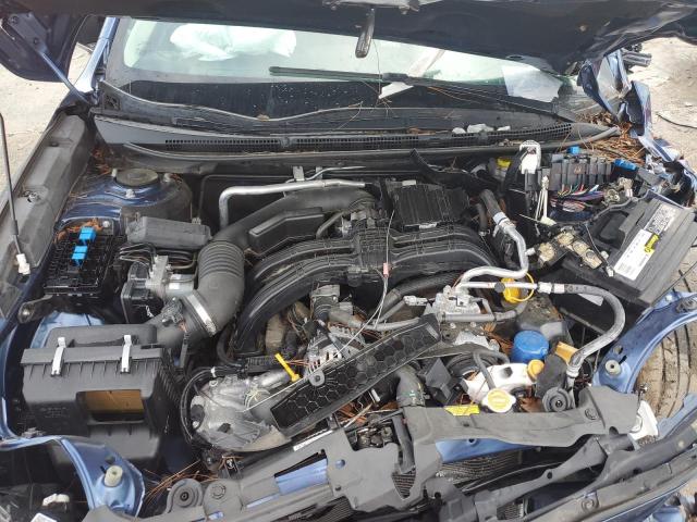 4S3BWAH63N3012400 - 2022 SUBARU LEGACY SPORT BLUE photo 11