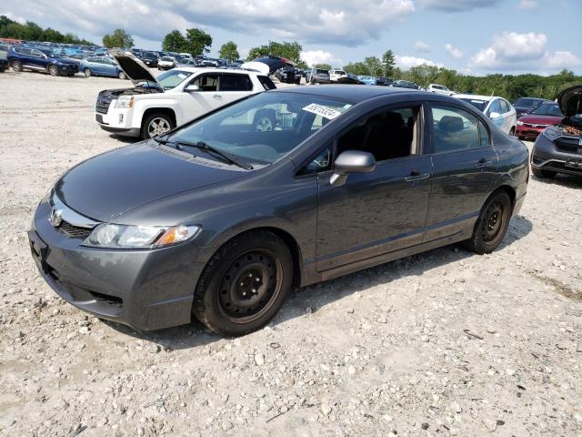 2HGFA16699H335261 - 2009 HONDA CIVIC LX-S 灰色 照片 1