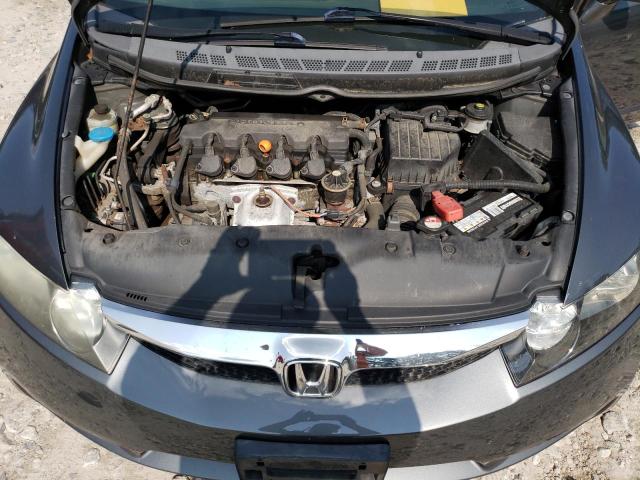2HGFA16699H335261 - 2009 HONDA CIVIC LX-S 灰色 照片 11