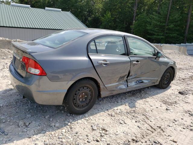 2HGFA16699H335261 - 2009 HONDA CIVIC LX-S 灰色 照片 3