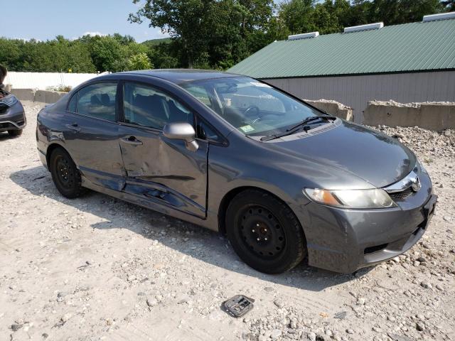 2HGFA16699H335261 - 2009 HONDA CIVIC LX-S 灰色 照片 4