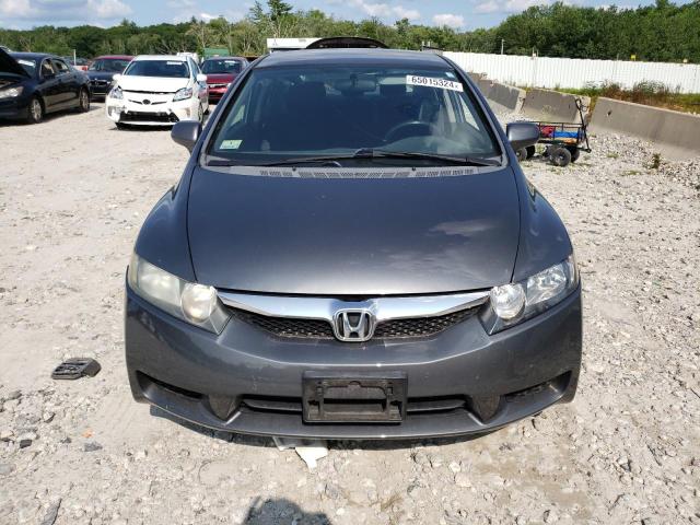 2HGFA16699H335261 - 2009 HONDA CIVIC LX-S GRAY photo 5