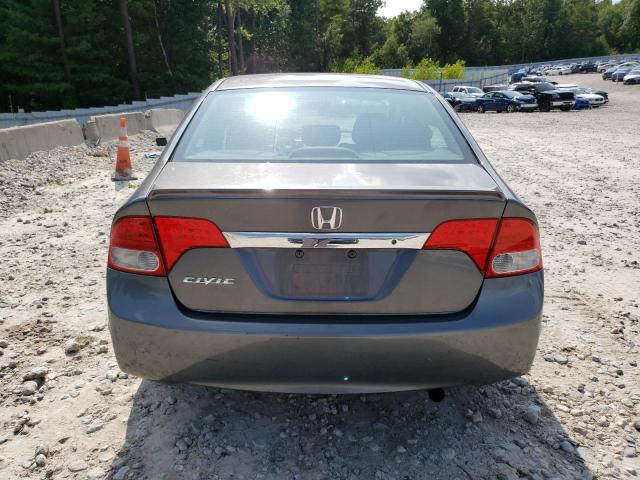 2HGFA16699H335261 - 2009 HONDA CIVIC LX-S 灰色 照片 6