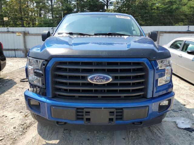 1FTFX1EF9HFB06979 - 2017 FORD F150 SUPER CAB BLUE photo 5