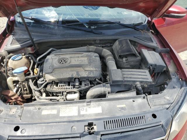 1VWAT7A31FC093905 - 2015 VOLKSWAGEN PASSAT S RED photo 11