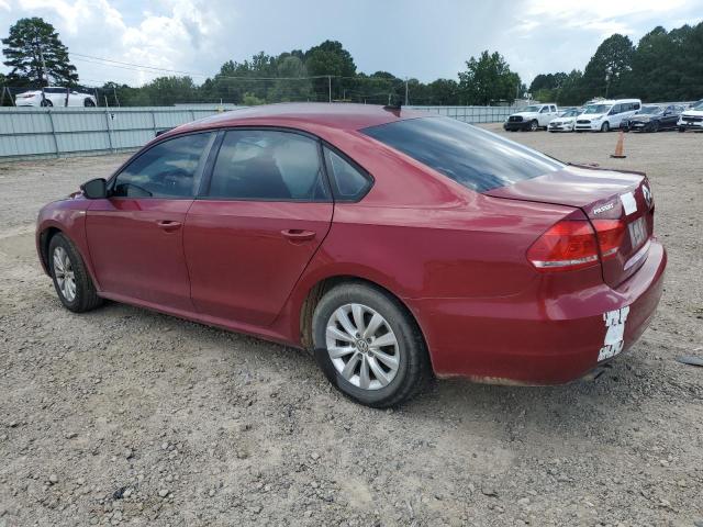 1VWAT7A31FC093905 - 2015 VOLKSWAGEN PASSAT S RED photo 2