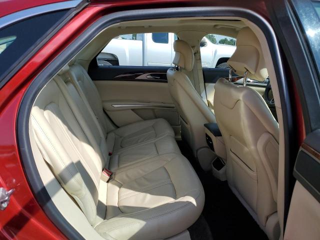 3LN6L2G95DR813174 - 2013 LINCOLN MKZ RED photo 10