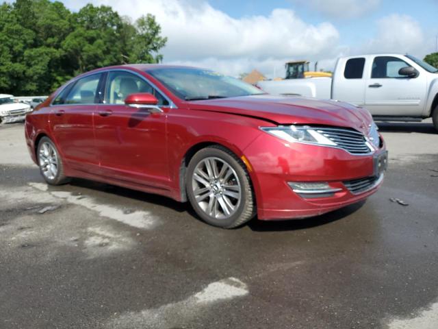 3LN6L2G95DR813174 - 2013 LINCOLN MKZ RED photo 4