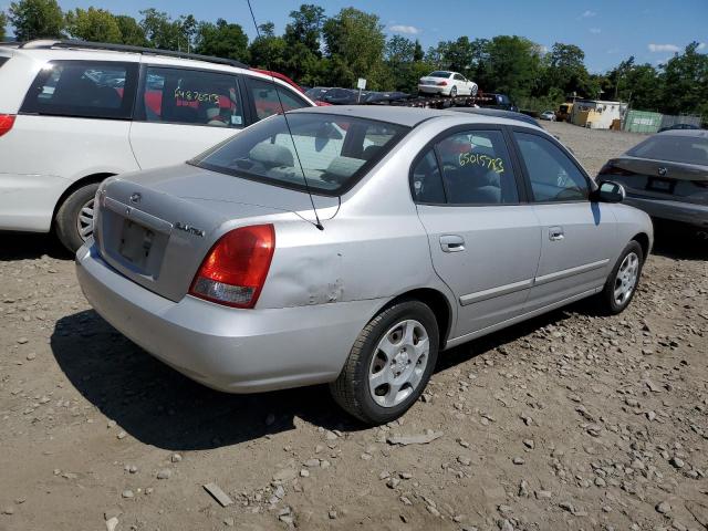 KMHDN45D23U701055 - 2003 HYUNDAI ELANTRA GLS SILVER photo 3