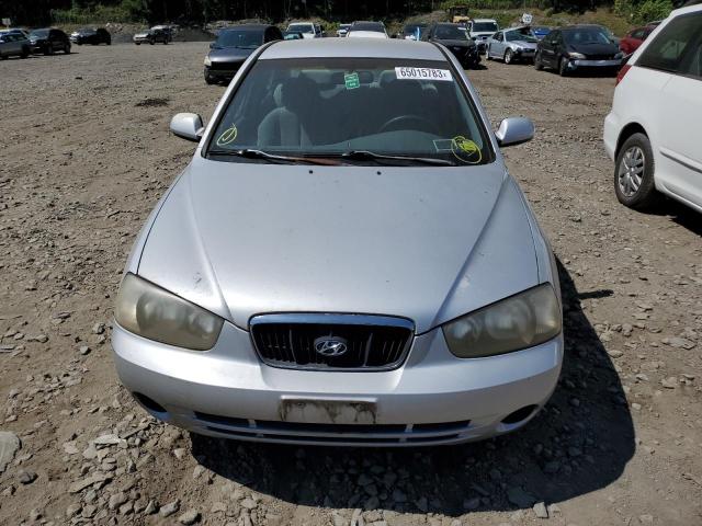 KMHDN45D23U701055 - 2003 HYUNDAI ELANTRA GLS SILVER photo 5