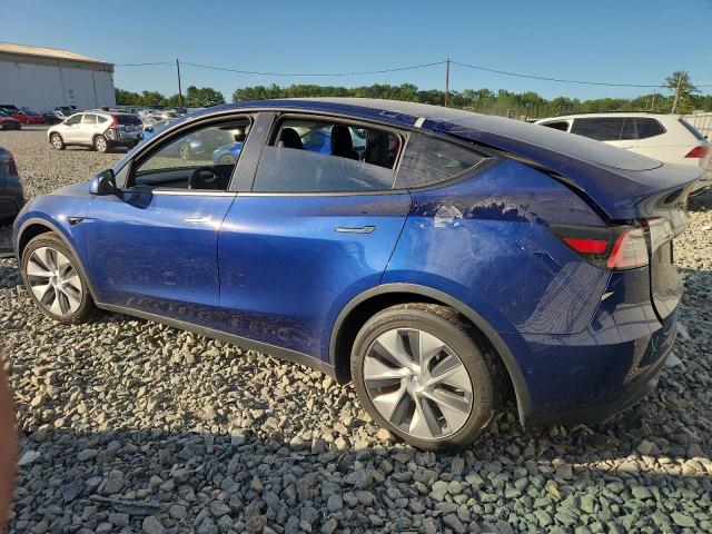 5YJYGDEE9MF062417 - 2021 TESLA MODEL Y BLUE photo 2