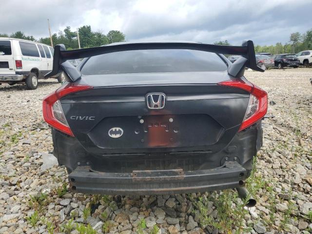 2HGFC2F56JH508102 - 2018 HONDA CIVIC LX BLACK photo 6