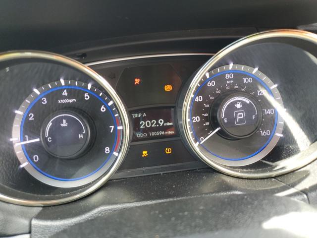 5NPEC4AB6CH493453 - 2012 HYUNDAI SONATA SE შავი ფოტო 9