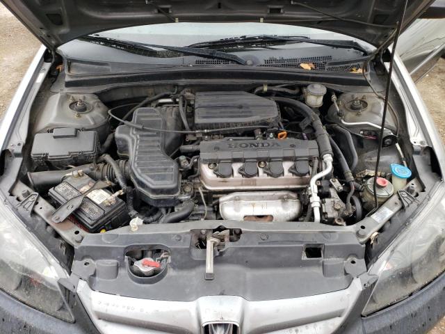 2HGES16385H506736 - 2005 HONDA CIVIC DX VP GRAY photo 11