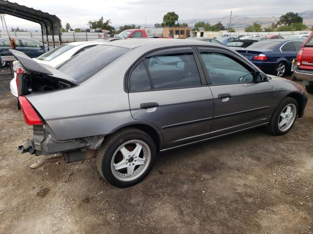 2HGES16385H506736 - 2005 HONDA CIVIC DX VP Grau Foto 3