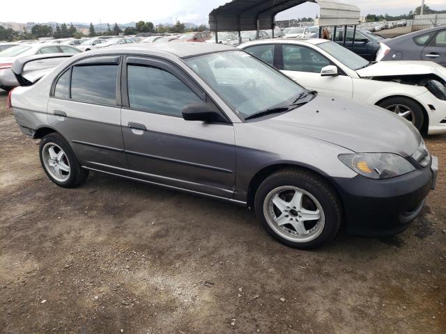 2HGES16385H506736 - 2005 HONDA CIVIC DX VP Grau Foto 4