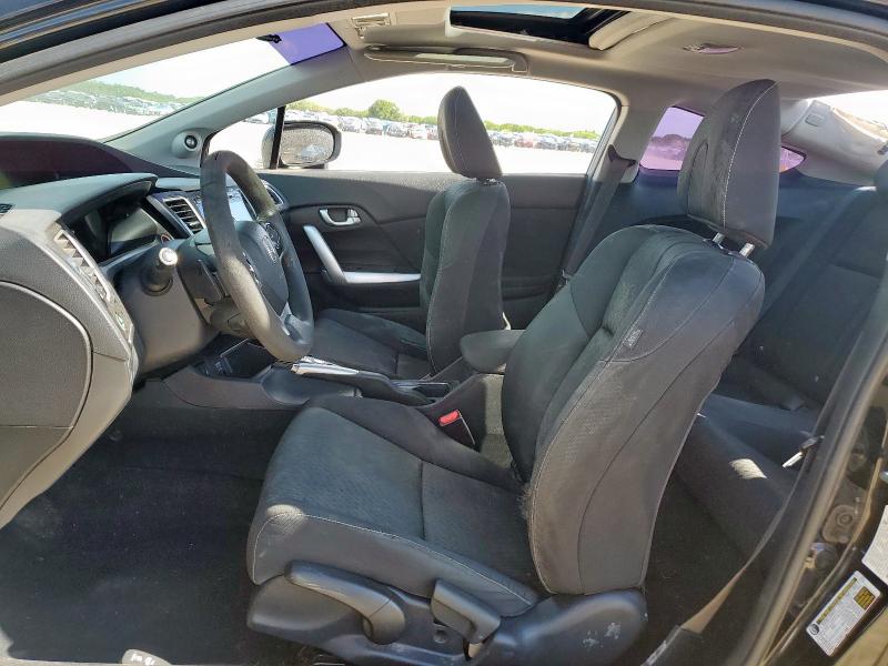 2HGFG3B83EH502659 - 2014 HONDA CIVIC EX BLACK photo 7