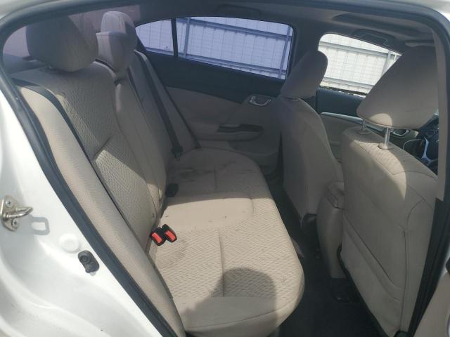 2HGFB2F85EH550182 - 2014 HONDA CIVIC EX WHITE photo 10