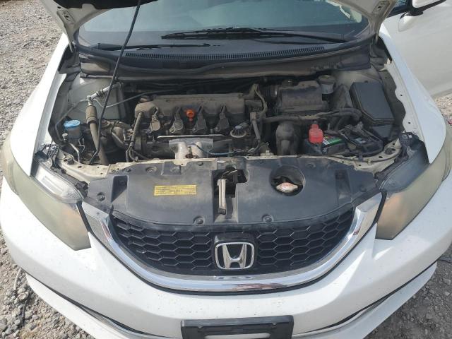 2HGFB2F85EH550182 - 2014 HONDA CIVIC EX WHITE photo 11
