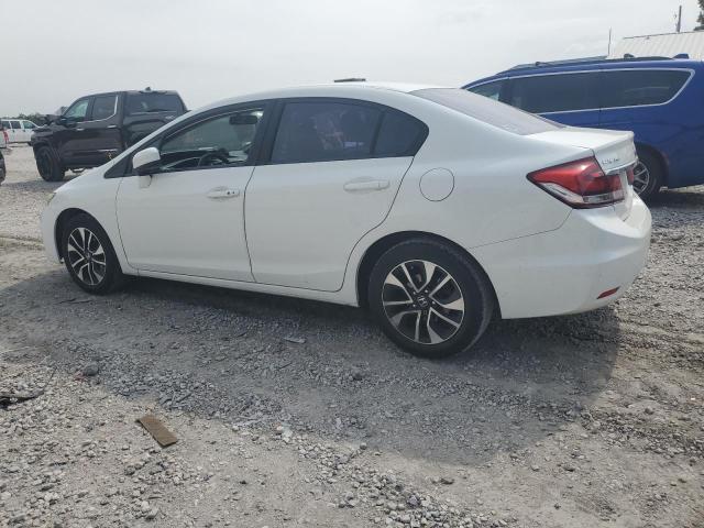 2HGFB2F85EH550182 - 2014 HONDA CIVIC EX WHITE photo 2
