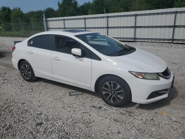 2HGFB2F85EH550182 - 2014 HONDA CIVIC EX WHITE photo 4