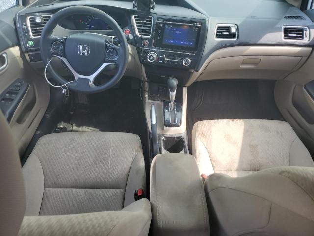 2HGFB2F85EH550182 - 2014 HONDA CIVIC EX WHITE photo 8