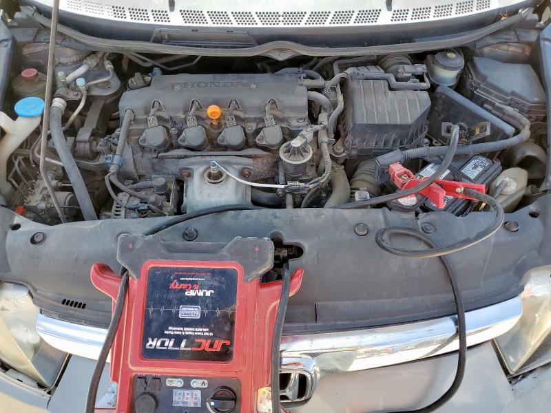 JHMFA16507S009021 - 2007 HONDA CIVIC LX GRAY photo 11