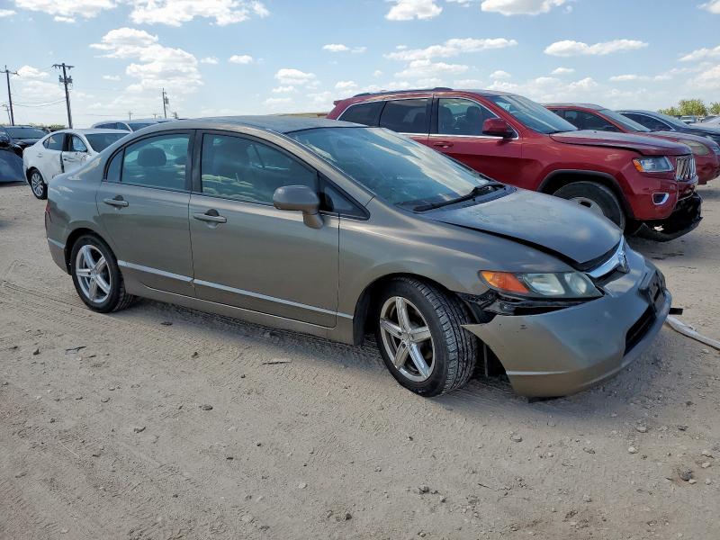 JHMFA16507S009021 - 2007 HONDA CIVIC LX GRAY photo 4