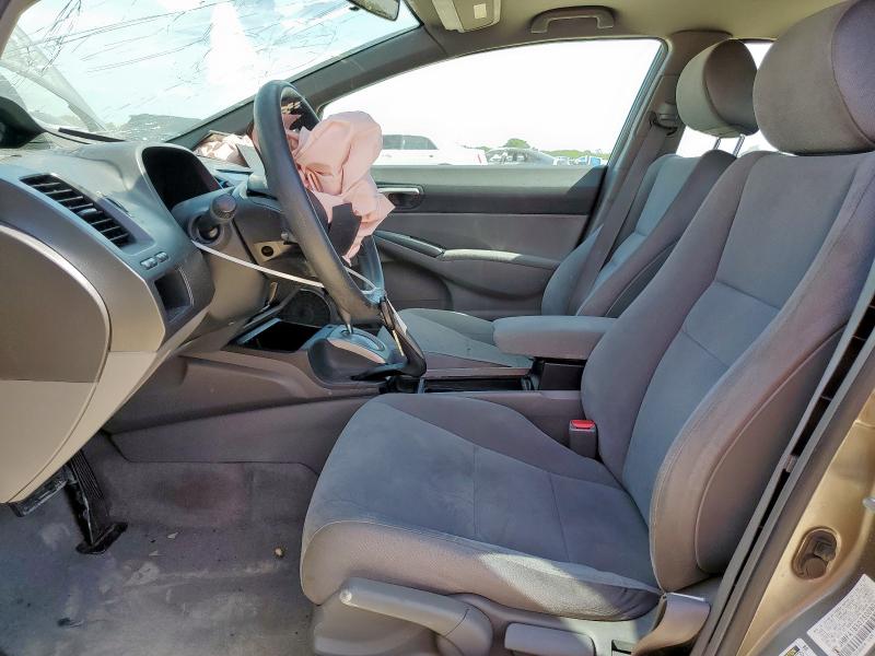 JHMFA16507S009021 - 2007 HONDA CIVIC LX GRAY photo 7