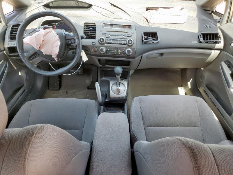 JHMFA16507S009021 - 2007 HONDA CIVIC LX GRAY photo 8