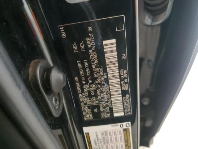 JTEBU5JRXF5203671 - 2015 TOYOTA 4RUNNER SR5/SR5 PREMIUM 灰色 照片 12